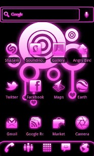 How to download ADW Theme Pink Glow 1.6.6 apk for bluestacks