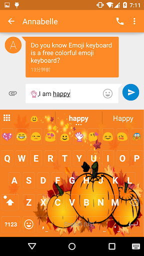 【免費個人化App】Thanksgiving Day Keyboard-APP點子