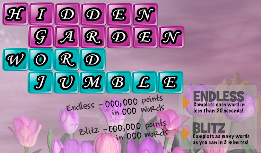 Free Hidden Garden Word Jumble APK for PC