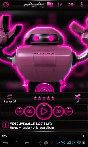 免費下載生活APP|poweramp skin glow pink app開箱文|APP開箱王