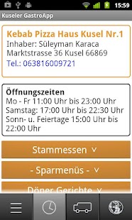 Kuseler GastroApp Screenshots 2