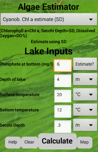 Algae Estimator