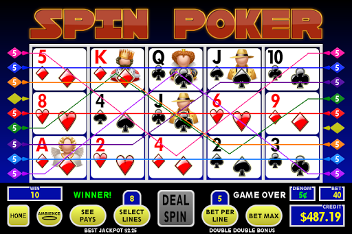 【免費博奕App】Spin Poker-APP點子