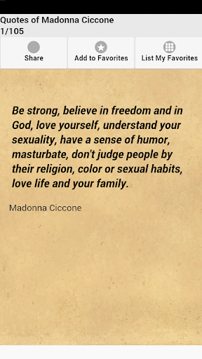Quotes of Madonna Ciccone