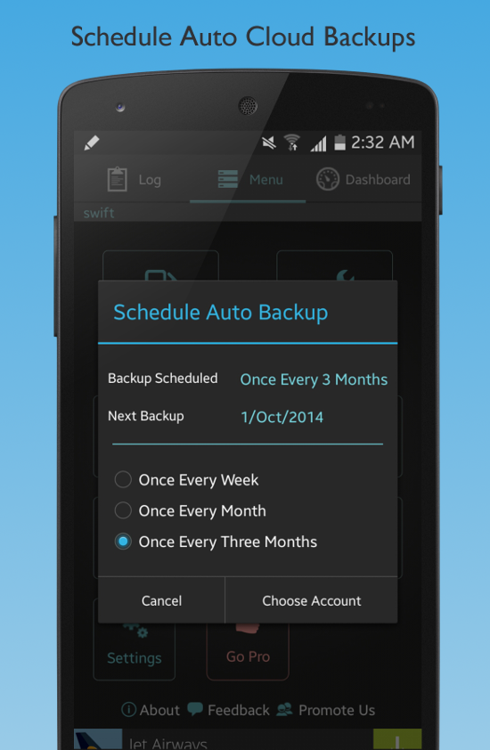 Fuel Buddy Car Mileage Log screenshot