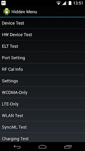 LG G2 Hidden Menu Launcher