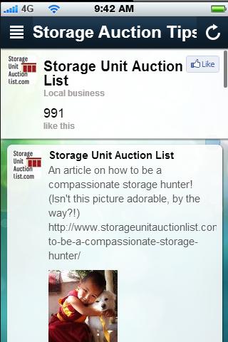 Storage Auction Tips.