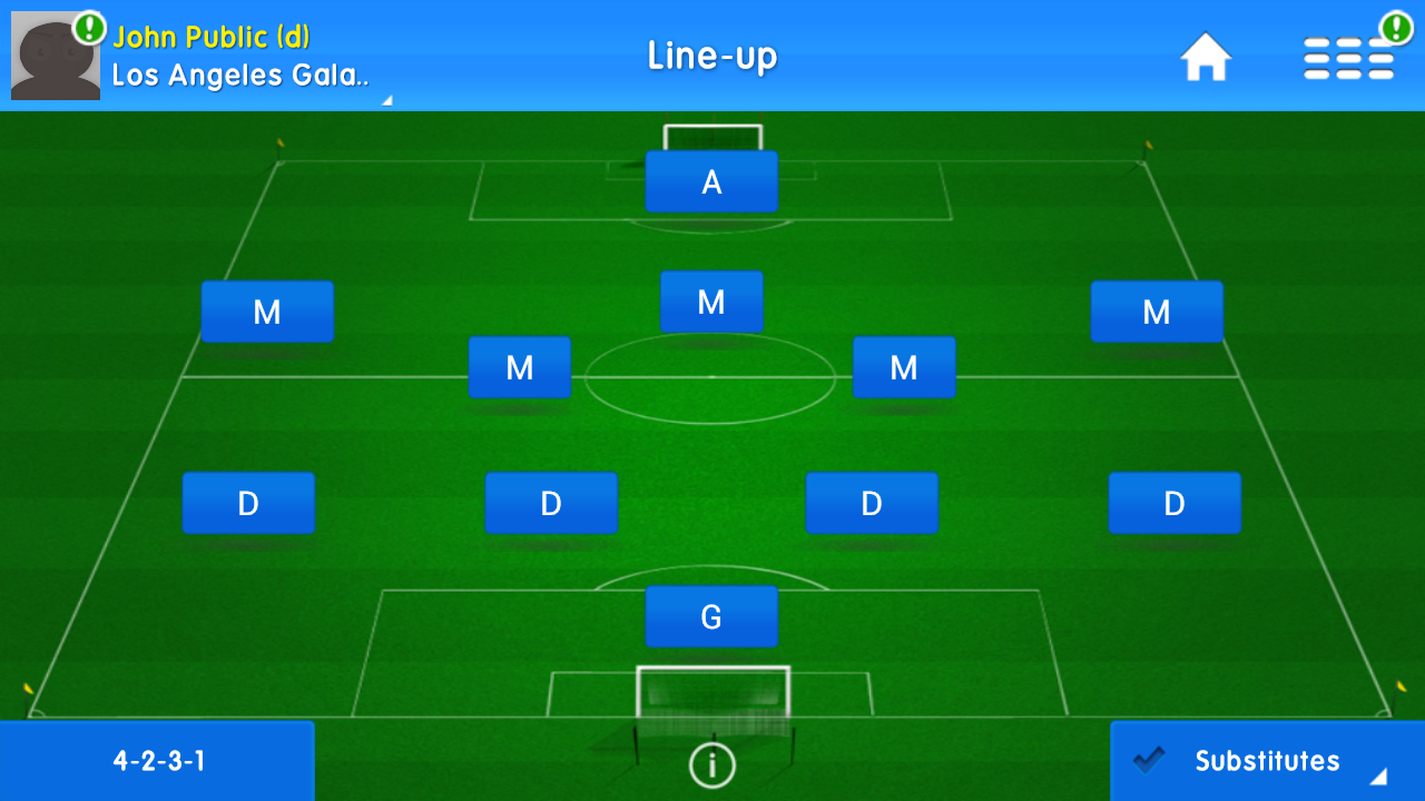 Online Soccer Manager (OSM) - screenshot