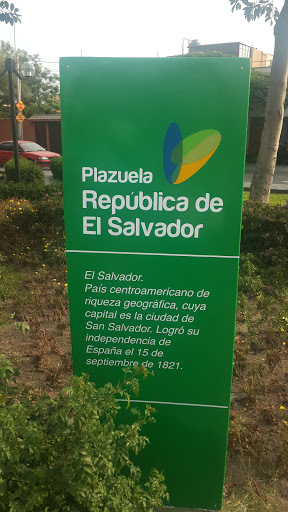 Plazuela Republica De El Salvador