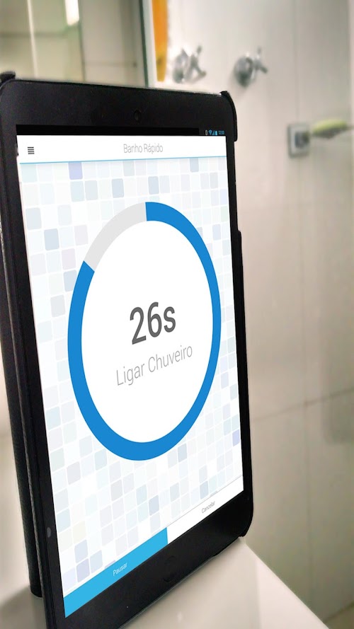 Android application Fast Shower screenshort