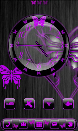 Butterflyglow Clock 2