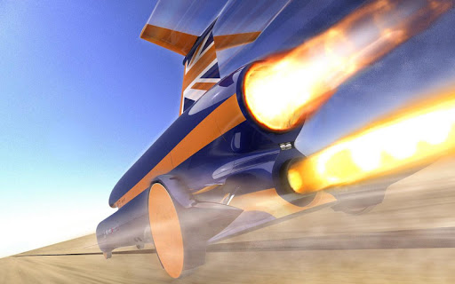 Supersonic car Wallpaper