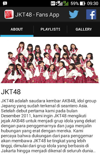 JKT48 Unofficial Fans App