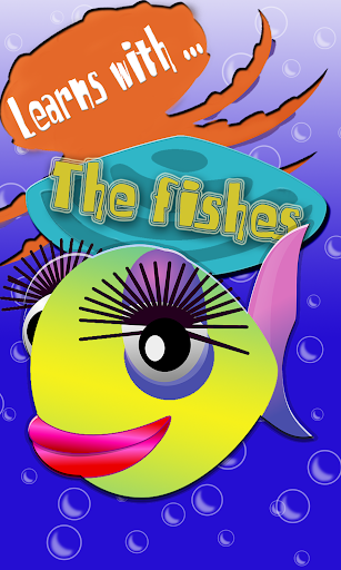 Learn Colored sea fish teach