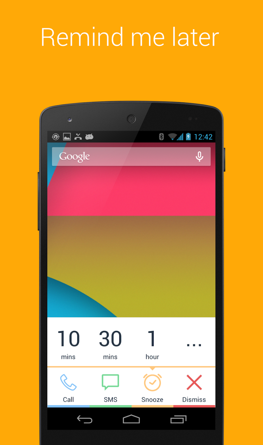 Missed Call+ (Alarm) PRO Screen 3