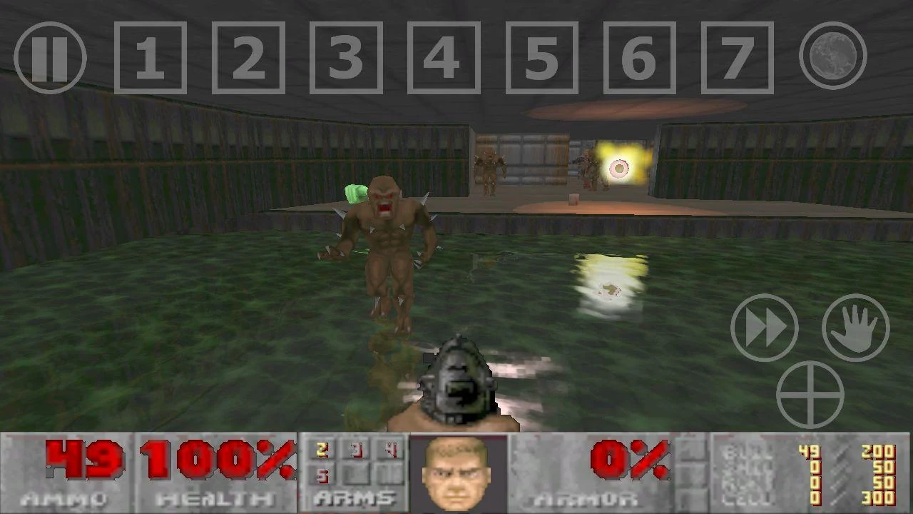 Doom-GLES - screenshot