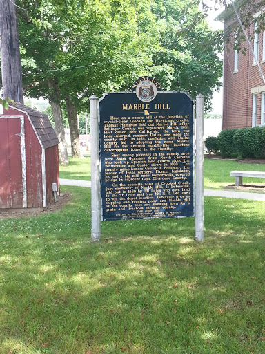 Marble Hill Historical Marker