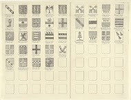 Namen en wapens in het vorstendom Gelre en het graafschap Zutphen, blad rechts midden