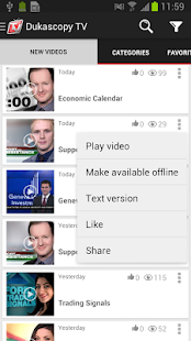 Dukascopy TV Screenshots 0