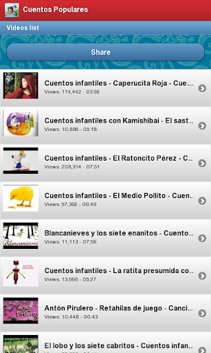 【免費教育App】Cuentos Populares-APP點子