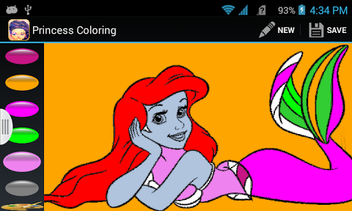 Princess Coloring Book 2015