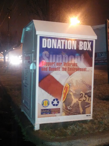 Support Our Veterans Donation Box
