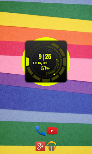 【免費個人化App】neon zooper clock (MZdesign)-APP點子