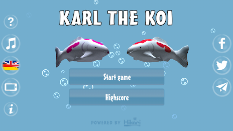 Karl the Koi poster 1