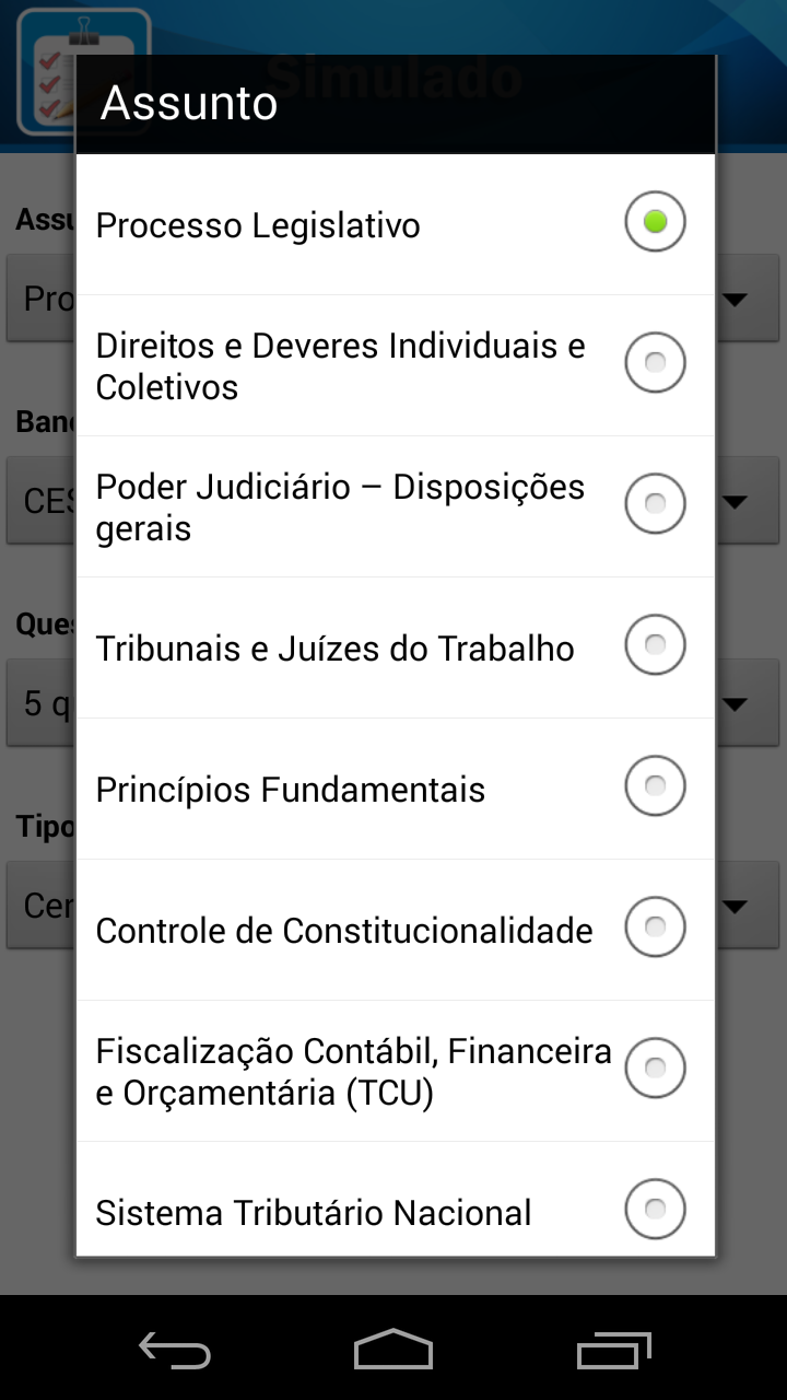 Direito Constitucional PRO Screen 3
