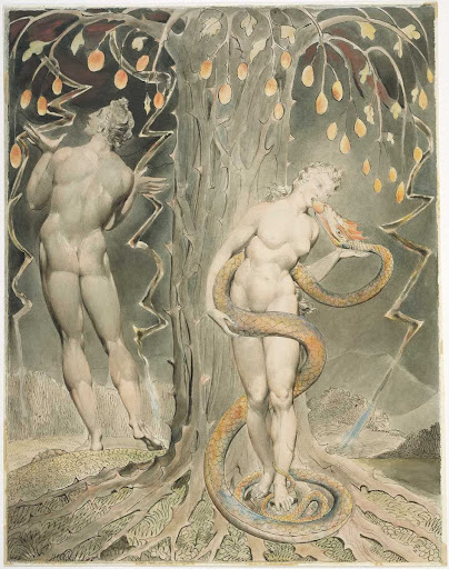 The Temptation and Fall of Eve (Illustration to Milton's "Paradise Lost")