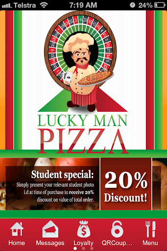Lucky Man Pizza