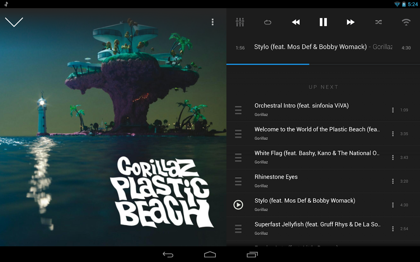 doubleTwist Music Player - screenshot