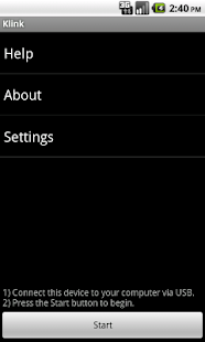 Klink - Tether without root - screenshot thumbnail