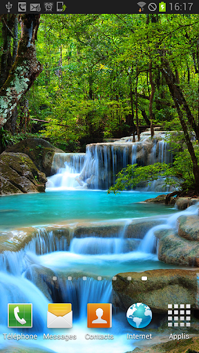 Beautiful Waterfall LWP