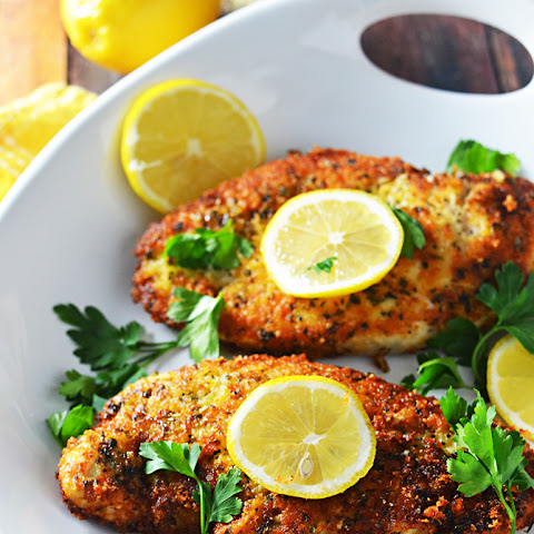 5 Ingredient Breaded Lemon Chicken