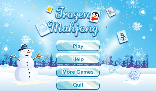 Android application Frozen Mahjong screenshort