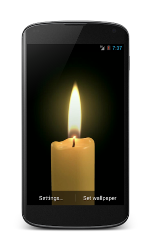 Candle Video Live Wallpaper HD