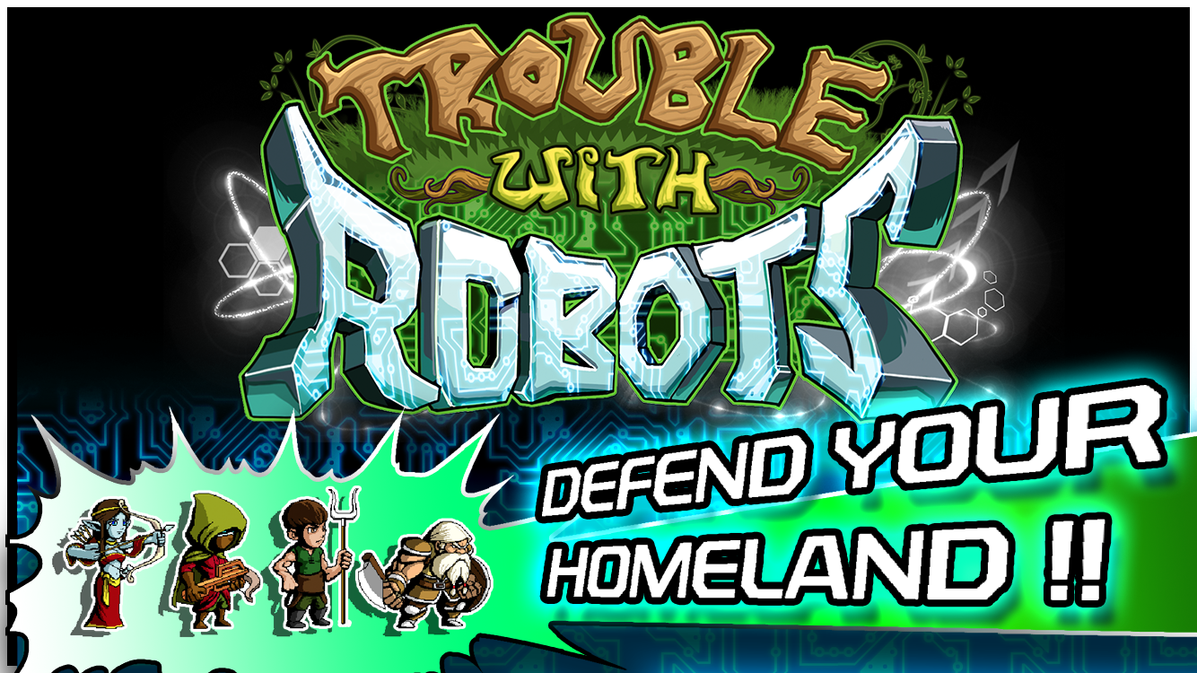    Trouble With Robots- screenshot  
