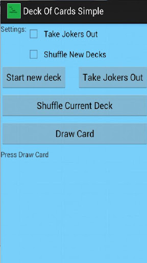 Deck of Cards Simple
