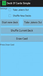 Deck of Cards Simple poster 1