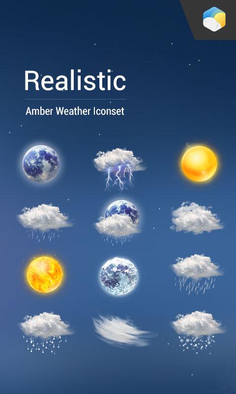 Android application 3D Surrealism HD style weathe screenshort