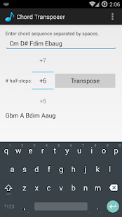 Chord Transposer