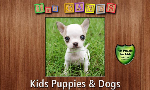 1st Games Kids Puppy Puzzles