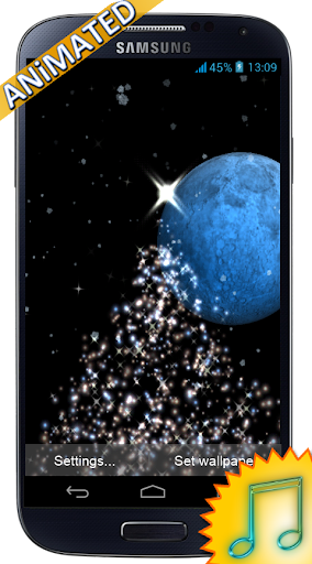 【免費娛樂App】Christmas & Moon & Snow Live-APP點子