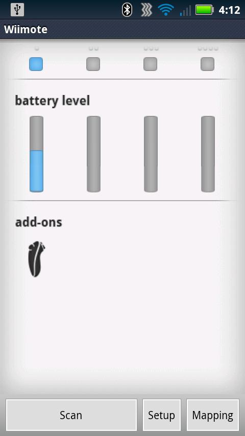 Android application Wii Controller IME screenshort