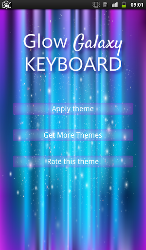 Glow Galaxy Keyboard