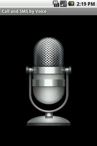 Android application Call &amp; SMS by Voice PRO screenshort
