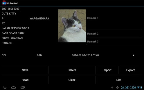 Download SaveKad (MyKad recorder) APK for PC
