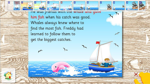 【免費書籍App】Freddy the Fisherman-APP點子