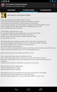 St. Francis of Assisi prayers Screenshots 2